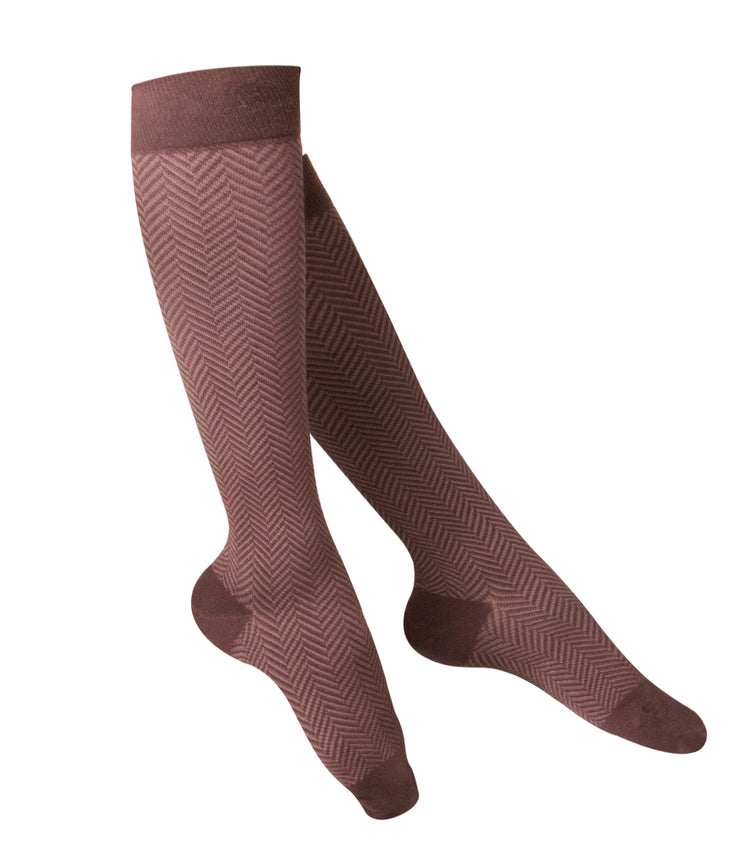1061 LADIES HERRINGBONE PATTERN 15 20 MMHG